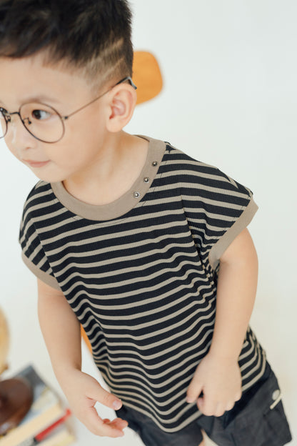 Leisure Striped Vest