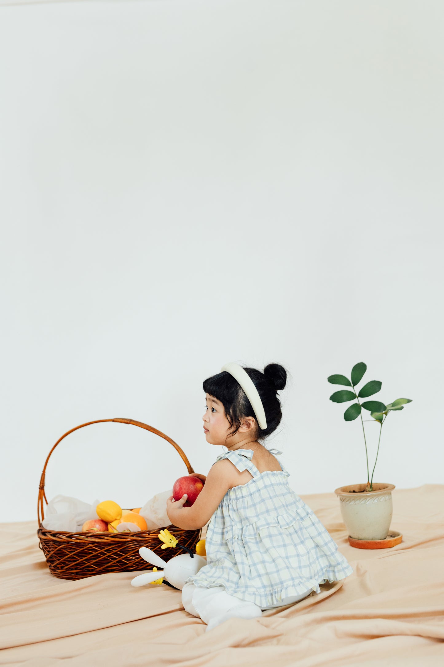Sunny Plaid Tie-Shoulder Cami