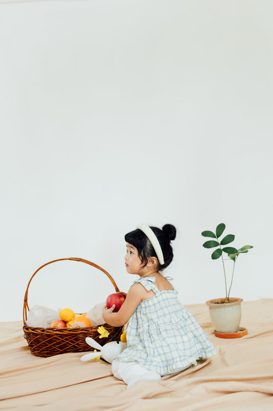 Sunny Plaid Tie-Shoulder Cami