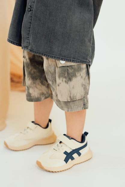 Spray Dye Cargo Shorts