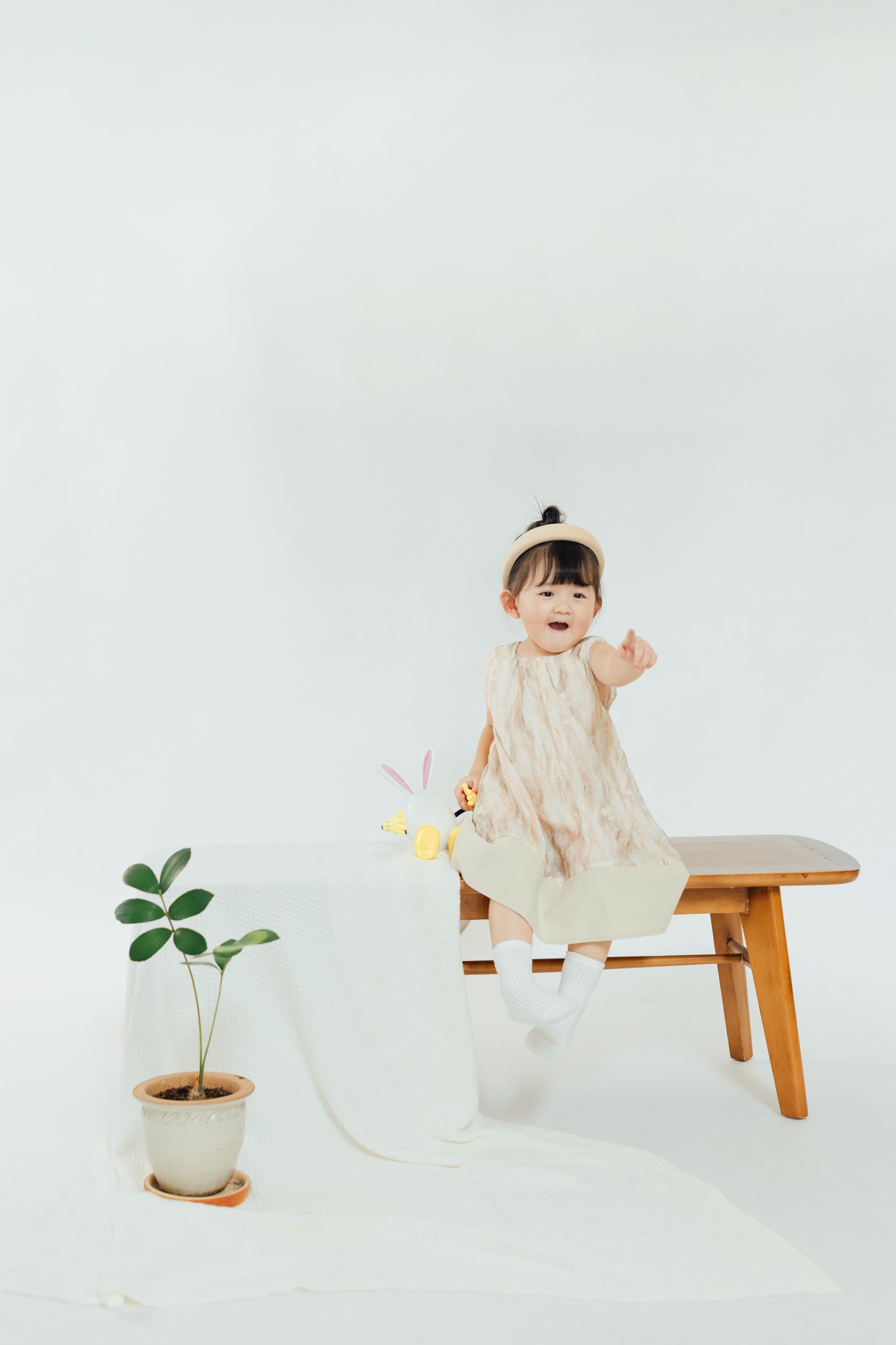 Pastel Marble Layered Dress