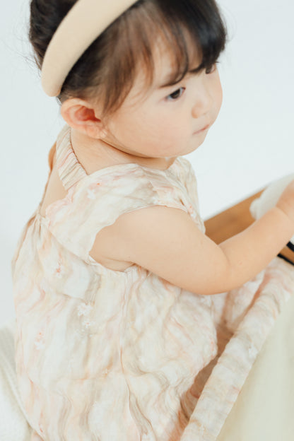 Pastel Marble Layered Dress