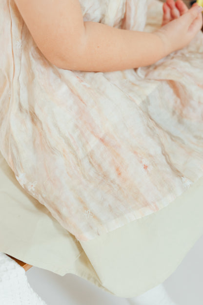 Pastel Marble Layered Dress