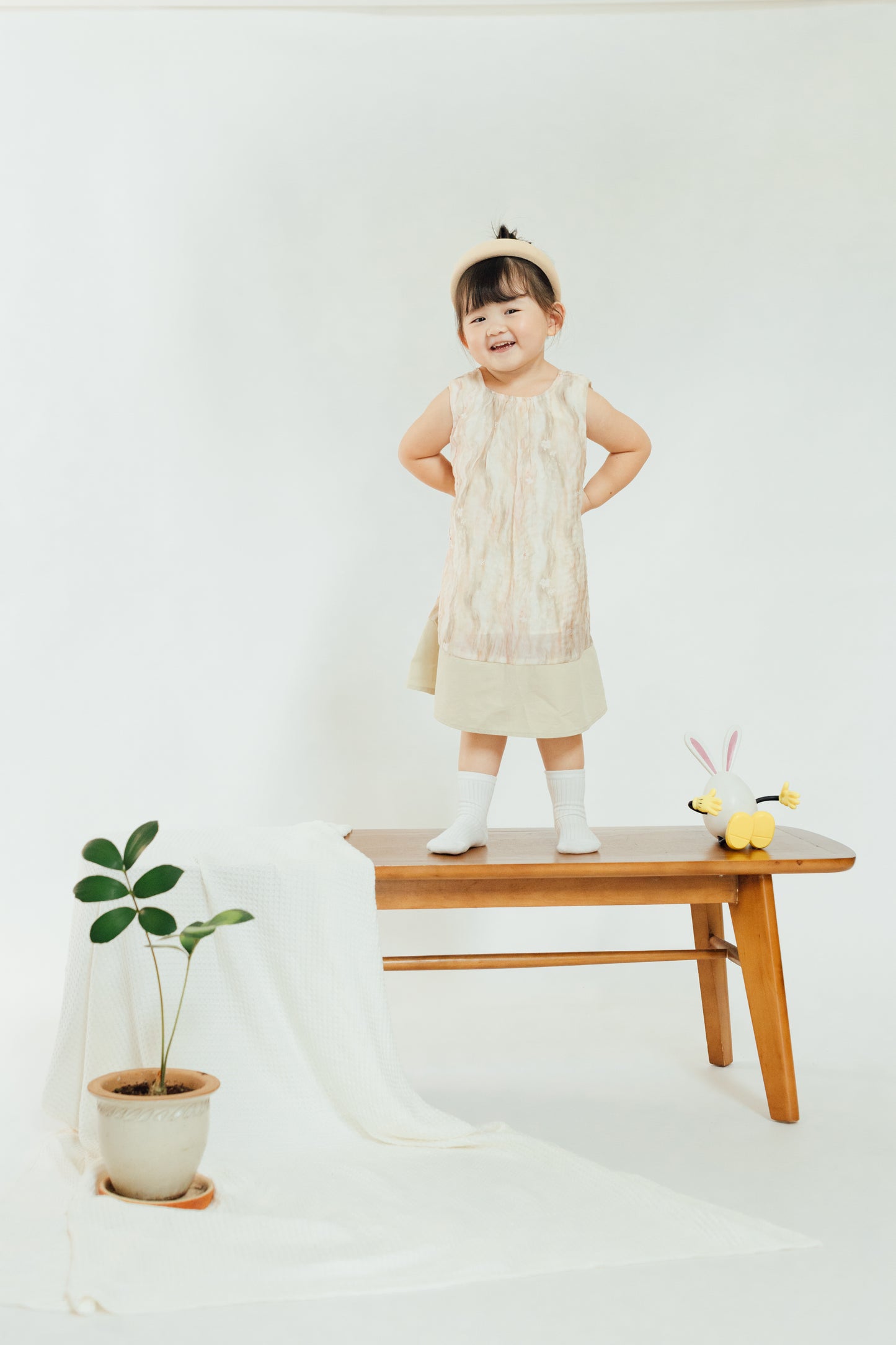 Pastel Marble Layered Dress