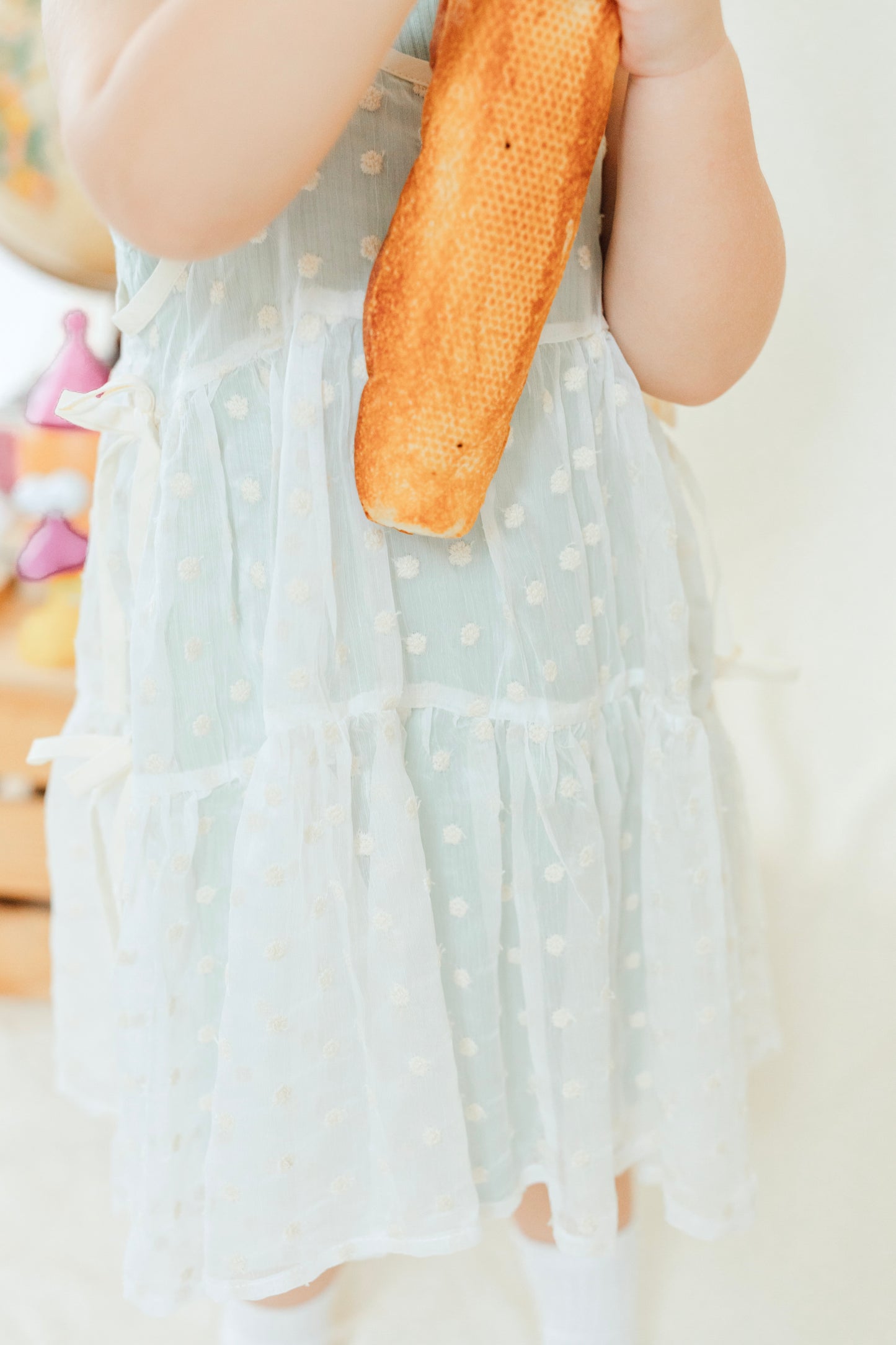 Minty Lace Layered Dress