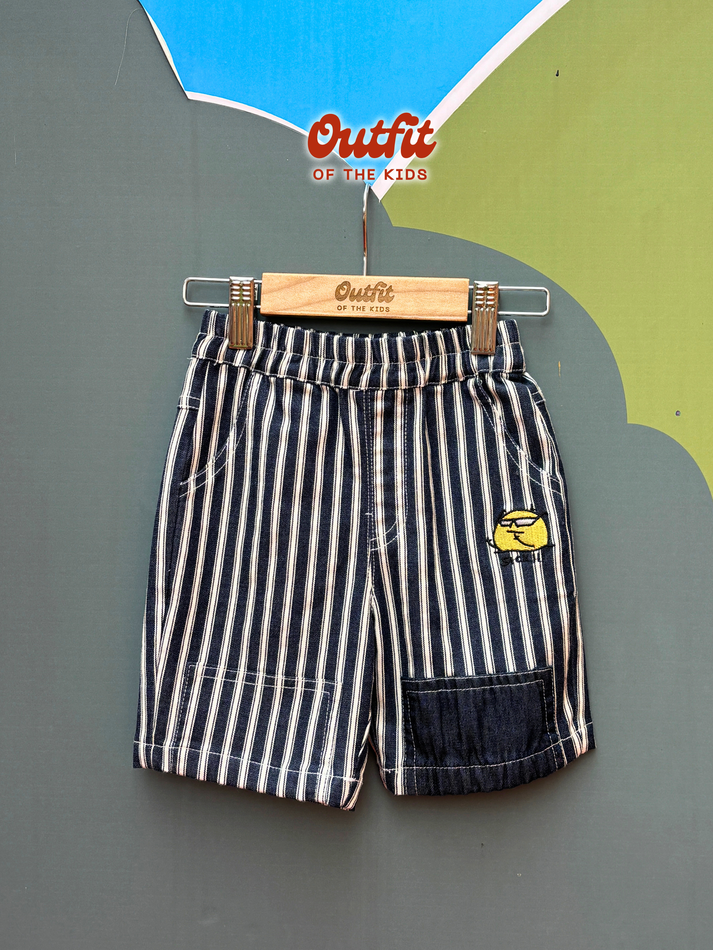 Smiley Stripe Shorts