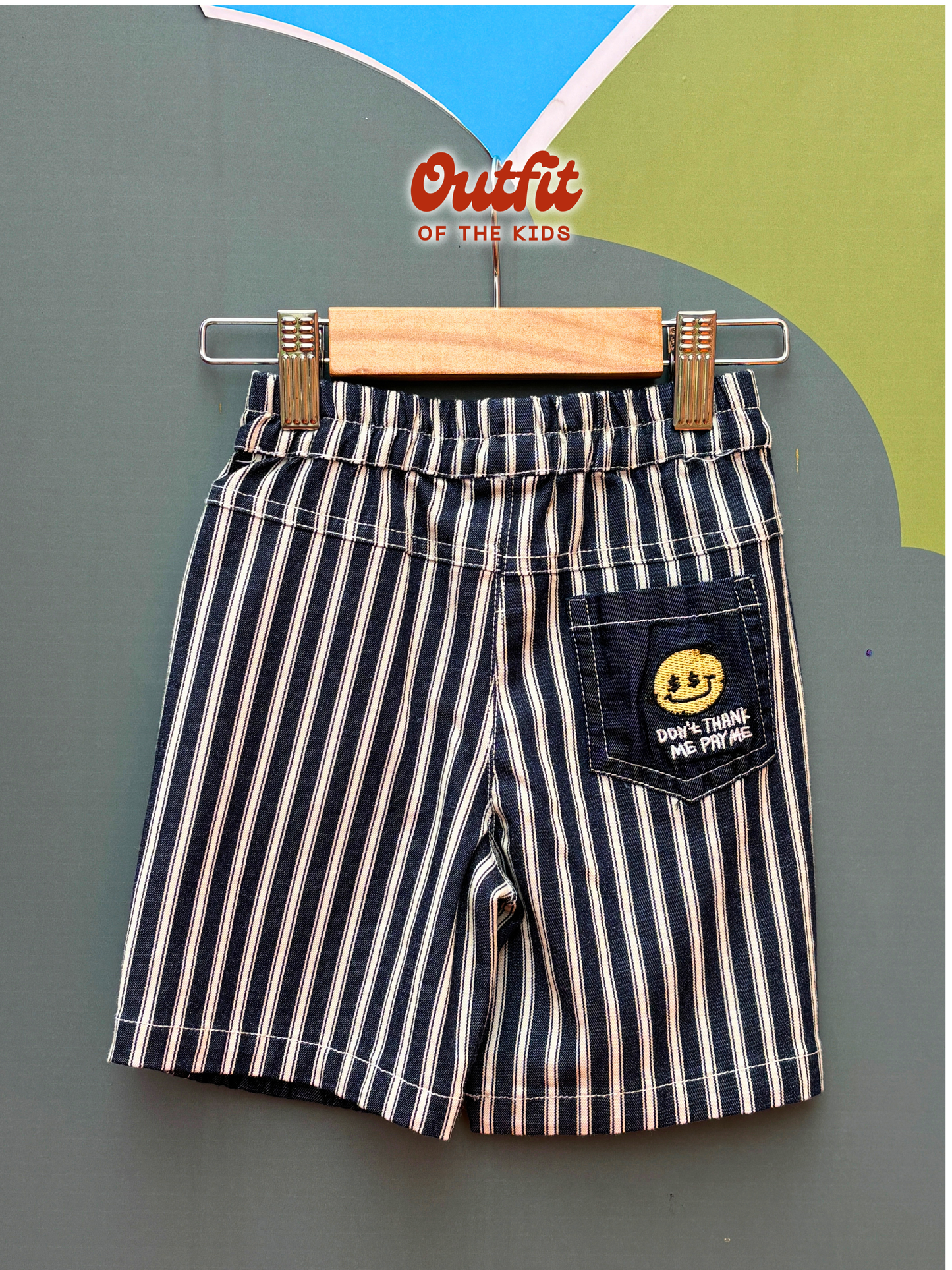 Smiley Stripe Shorts