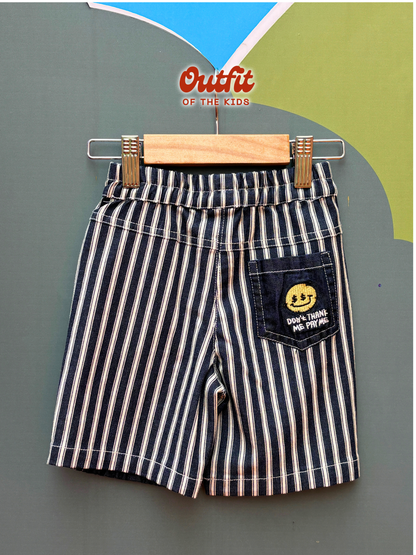 Smiley Stripe Shorts