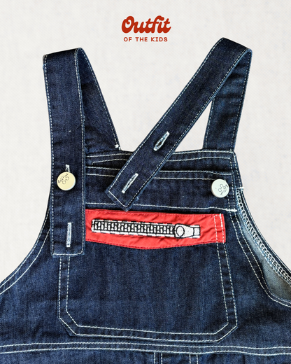 Snoopy Denim Overalls