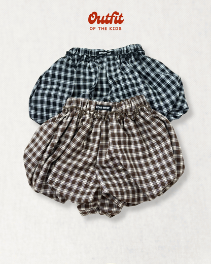 Gingham Bubble Shorts