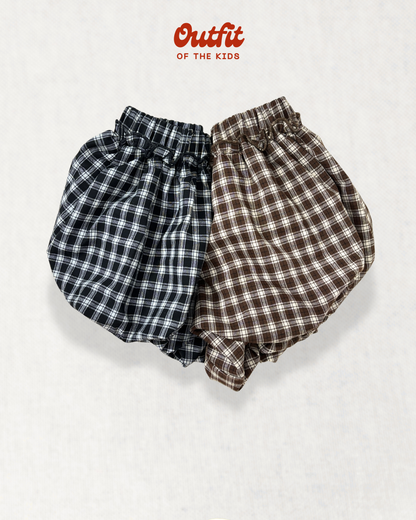 Gingham Bubble Shorts