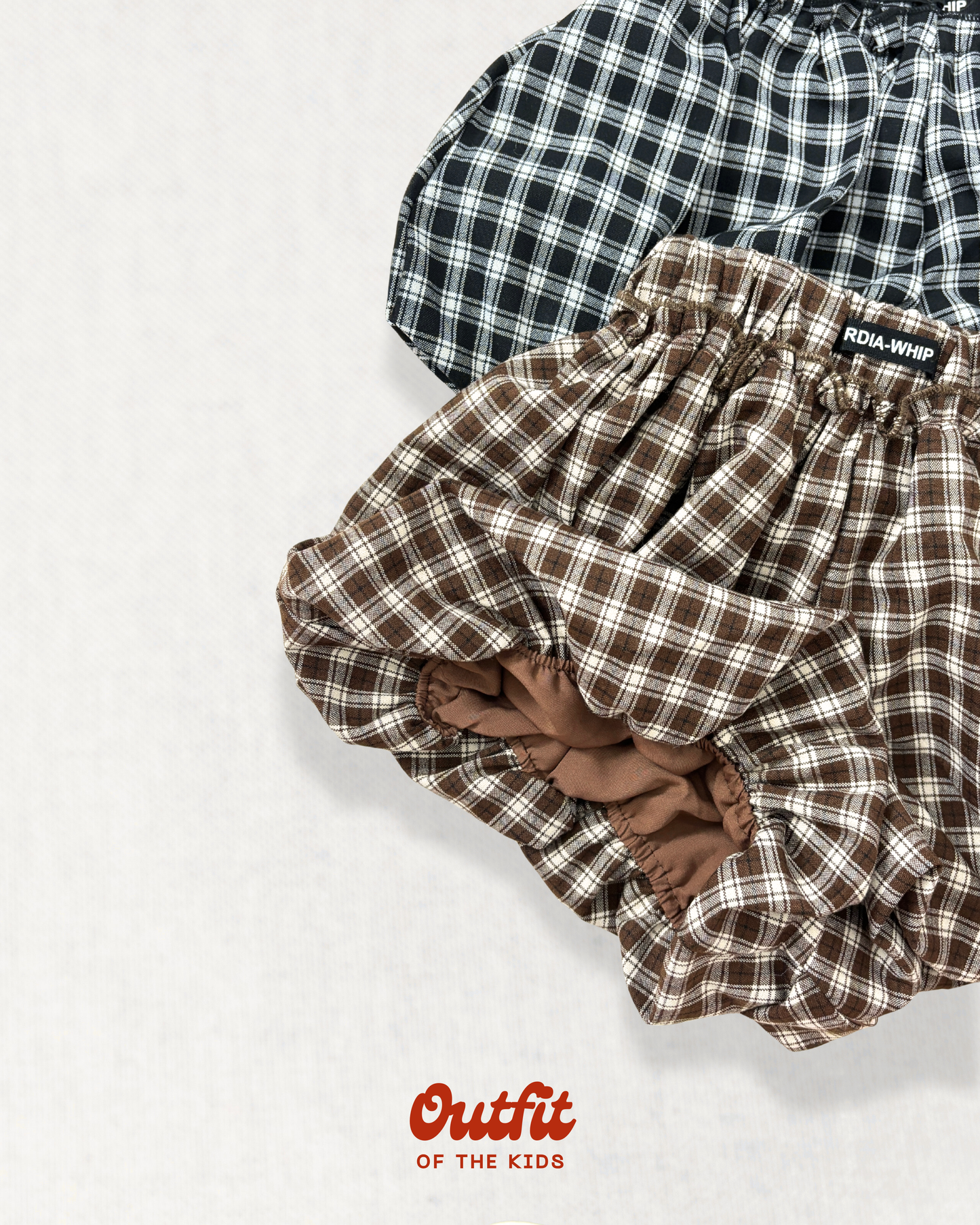 Gingham Bubble Shorts