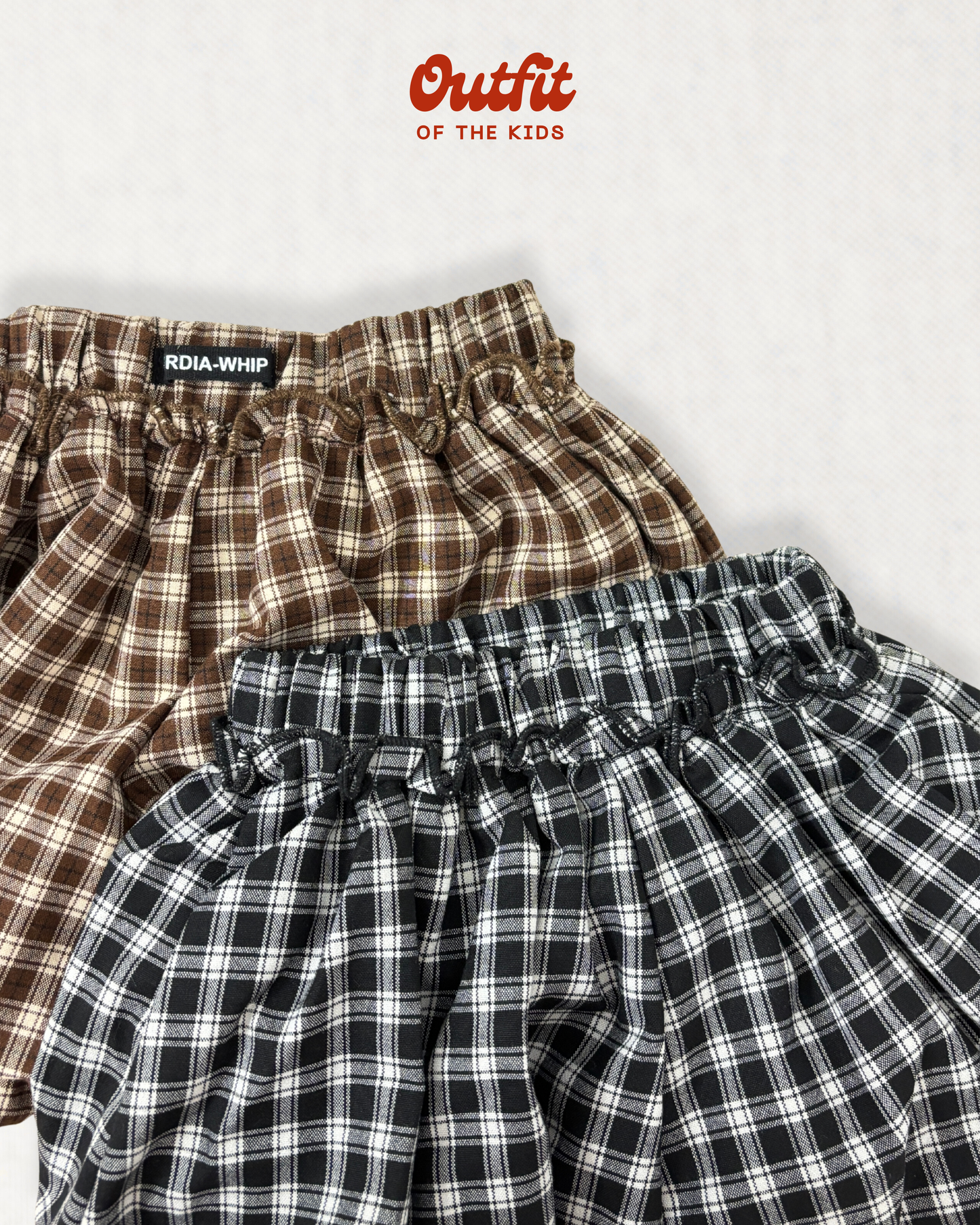 Gingham Bubble Shorts
