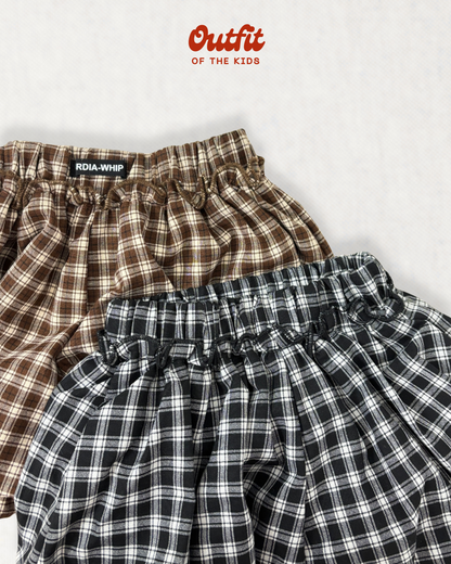 Gingham Bubble Shorts