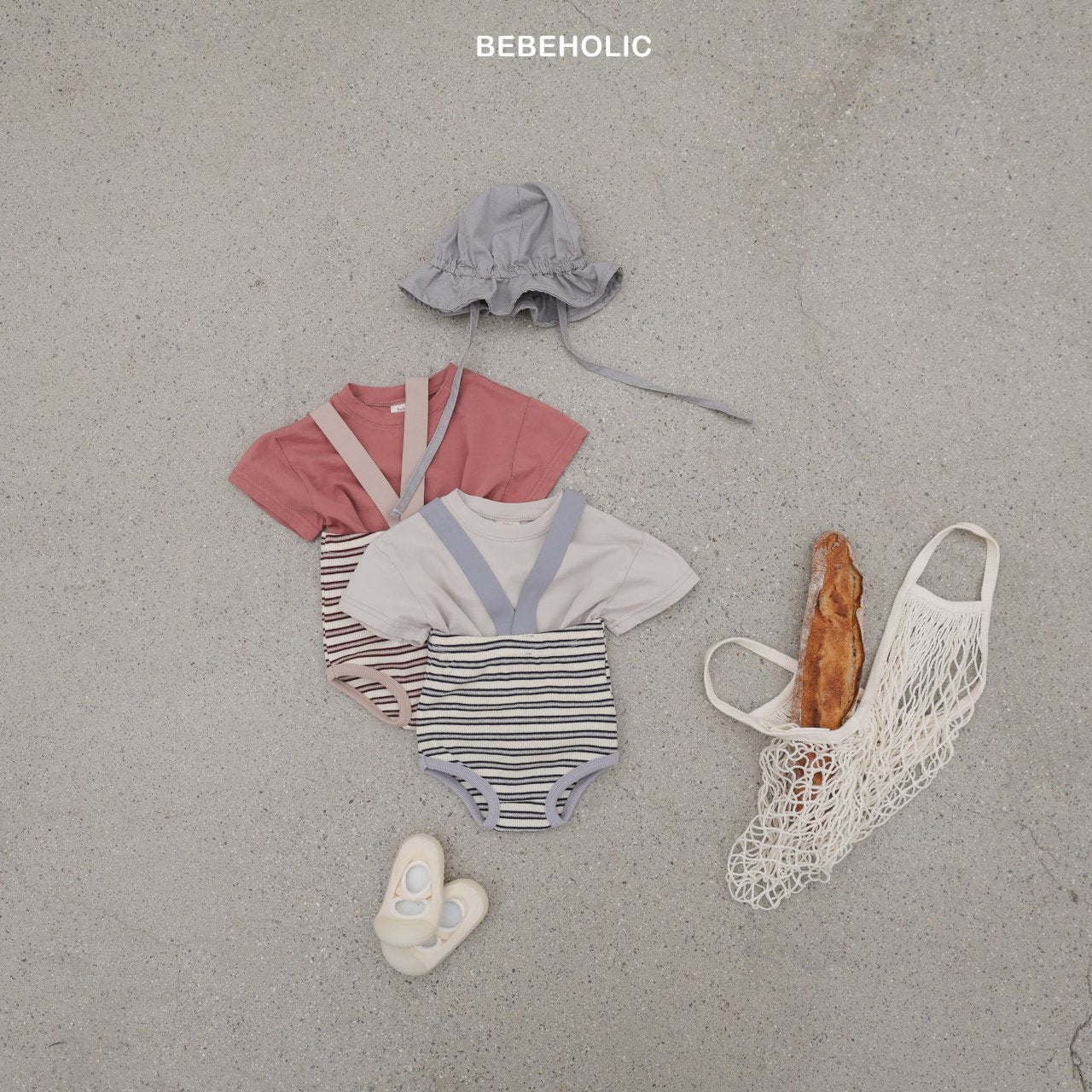 【🇰🇷BEBEHOLIC】Crown Overalls Bloomer